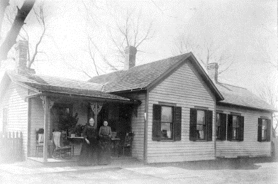 Rose Hollaran's House in Amboy, IL c. 1910