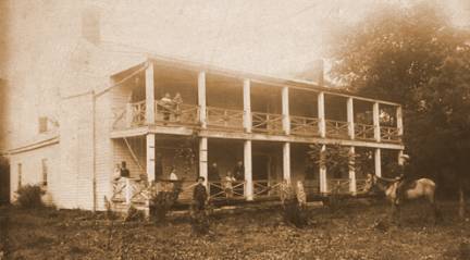 The Groves in about 1882. 